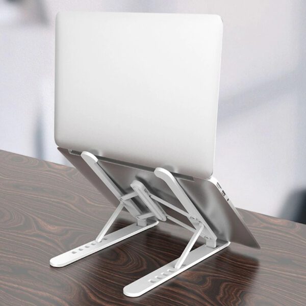 Soporte Ergonómico Ajustable para Portátil – Mejora tu Postura y Productividad